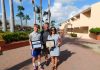The Hill family honored by the Aruba Tourism Authority.
