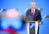 NATO chief warns Russia of ‘costs’ if it moves on Ukraine
