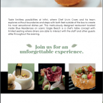 Infini by Chef Urvin Croes
