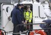 Survivor and body found on burning ferry off Greek island
