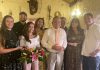 Minister Endy Croes surprised Family Botta in connection with El Gaucho Restaurant’s 45 years of existence