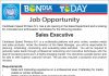 Job Opportunity to become our next Sales Executive