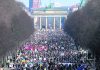 Anti-war protests across Europe, small rallies in Russia
