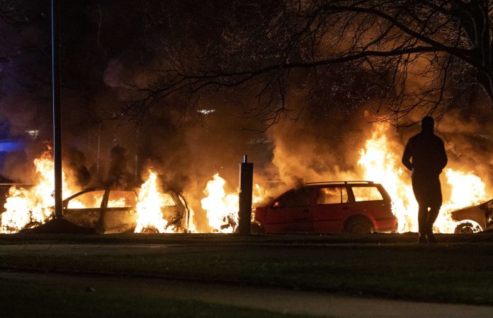 APTOPIX Sweden Demonstration Violence
