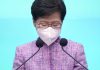 Hong Kong leader Lam won’t seek new term after rocky 5 years
