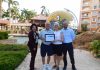 Honoring of loyal visitors at Marriott Surf Club