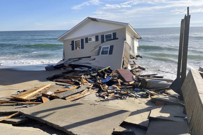 Beach House Collapses Warning