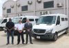 The Special Corps Aruba (CEA) received five transport vehicles from the Netherlands