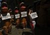 Activists protest over Spain’s San Fermin bull-run festival
