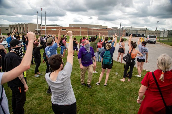 Police Sue Protesters Iowa