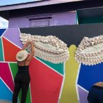 Extraordinary mosaic artist, Omaira Silva, wants to see durable art in Aruba (1)