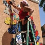 Extraordinary mosaic artist, Omaira Silva, wants to see durable art in Aruba (4)