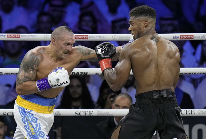 Saudi Arabia Joshua Usyk Boxing
