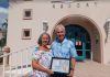 Honoring of loyal visitors at Caribbean Palm Village Resort