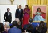 Obamas return to White House: Official portraits unveiled