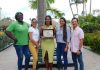 Honoring of loyal visitors at Casa Del Mar Beach Resort