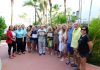 Honoring of loyal visitors at Costa Linda Beach Resort Aruba; Dave and Lise Henkensiefken & Dionisio E. and Yolanda A. Rojas