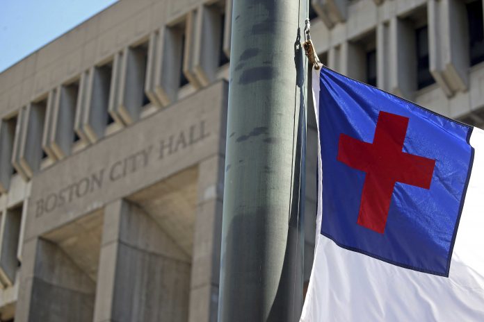Christian Flag Boston