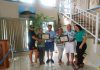 Aruba Tourism Authority honored loyal visitors at Caribbean Palm Village Resort; Kenneth & Sonia Monahan & Anthony & Christine Aquavella