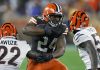 Chubb runs for 2 TDs, Browns blast Burrow, Bengals 32-13