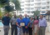 The Aruba Tourism Authority honor loyal visitors at Marriott Aruba Ocean Club; Mr. Richard & Barbara Beach
