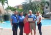 The Aruba Tourism Authority honor loyal visitors on the island; Mr. Joseph Karnathjr & Mrs. Gloria Kay Sapienza