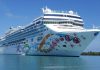 Different cruise ships visiting Aruba during Christmas and New Year weekend