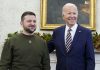 Pageantry evoking Churchill greets Zelenskyy in Washington