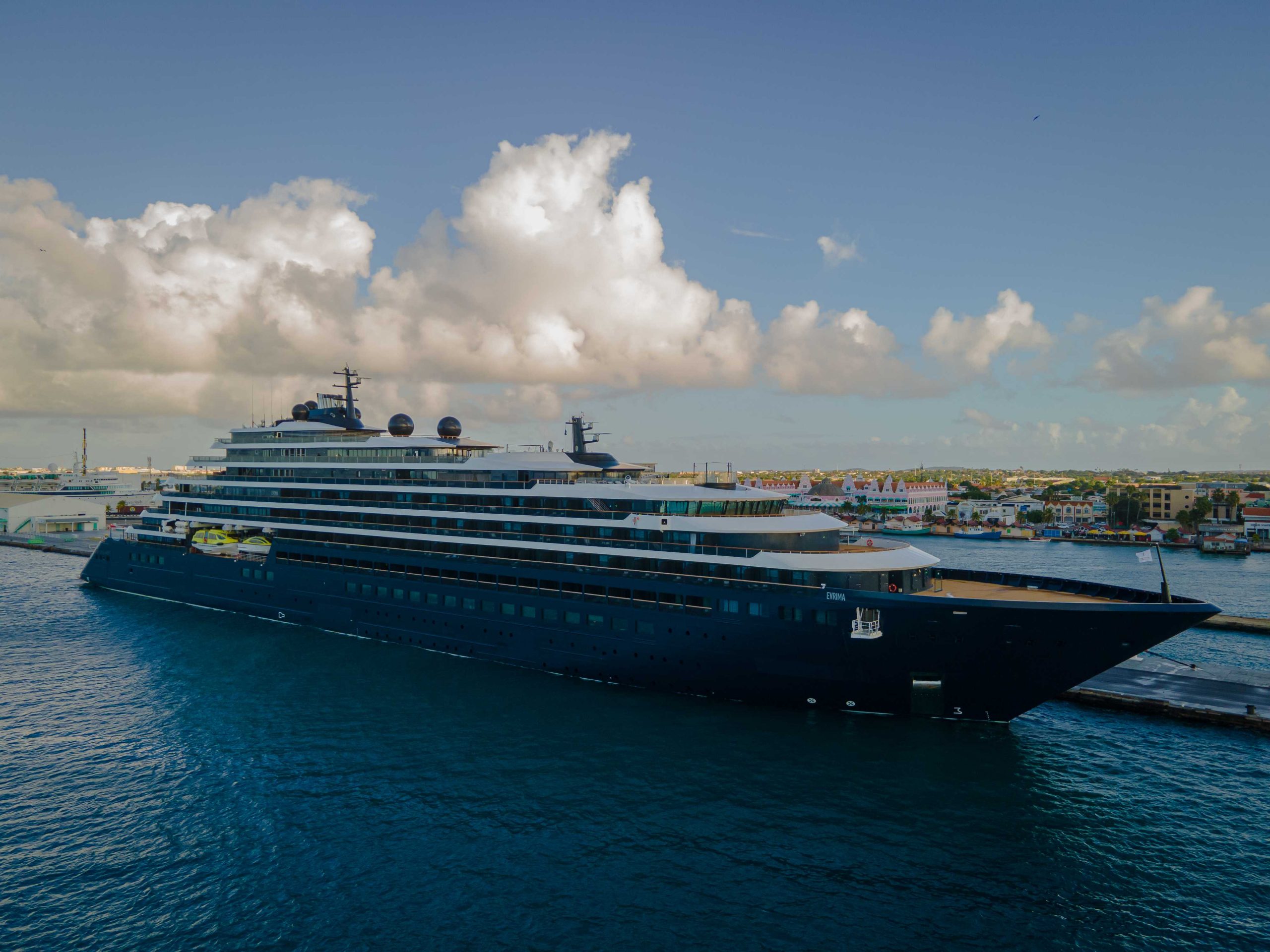 Cruise Ship EVRIMA Of The Ritz Carlton Yacht Collection Arrives In Cruise Ship EVRIMA Of The Ritz Carlton Yacht Collection Arrives In