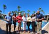 Aruba Tourism Authority honored loyal visitors at Manchebo Beach Resort & Spa; Mr. Robert & Mrs. Margaret Diercks