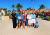 Aruba Tourism Authority honored loyal visitors at Playa Linda Beach Resort; Jerry & Helen Giorlando & Arnold & Marcelle Watkin