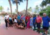 Aruba Tourism Authority honor a loyal visitor at the Costa Linda Beach Resort; Anne Babcock