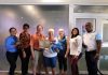Aruba Tourism Authority honored loyal visitors at Eagle Aruba Beach Resort; Patricia Ann Lehman