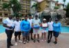 Aruba Tourism Authority honored loyal visitors at Eagle Aruba Beach Resort; Richard & Linda Rothstein