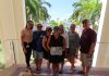 Aruba Tourism Authority honored loyal visitors at the RIU Palace; Mrs. Tina Klemm