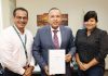 Minister Endy Croes meets with EduCampus