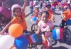 Arco Iris Preschool celebrates King’s Day with a bike parade!