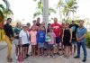 Aruba Tourism Authority honored a loyal visitor at Casa Del Mar Beach Resort; Tyler Braden