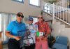 Aruba Tourism Authority honored loyal visitors at Caribbean Palm Village Resort; Eileen Besancon & Jerry Bisson