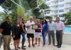 Aruba Tourism Authority honored loyal visitors at Marriott’s Ocean Club; Mr. Collin & Mrs. Paula Bryan