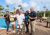 Aruba Tourism Authority honored loyal visitors at Manchebo Beach Resort & Spa; Mr. Marvin & Mrs. Laisbeth