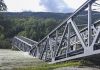Railway bridge collapses in southeastern Norway after last week’s torrential rain