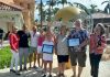 Aruba Tourism Authority honored loyal visitors at Marriott’s Surf Club; Mr. Kenneth & Mrs. Christina Konarski & Mr. Pete & Mrs. Melissa Cannistraci