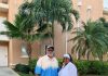 Aruba to me; Dr. Reginald and Stephani Patterson