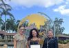 Aruba Tourism Authority honors loyal visitors at the Marriott Surf Club! Mrs. Renie Canova Sarango