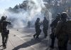 Police and protesters clash at Atlanta training center site derided by opponents as ‘Cop City’
