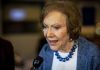 Rosalynn Carter, 96-year-old former first lady, is in hospice care at home, Carter Center says