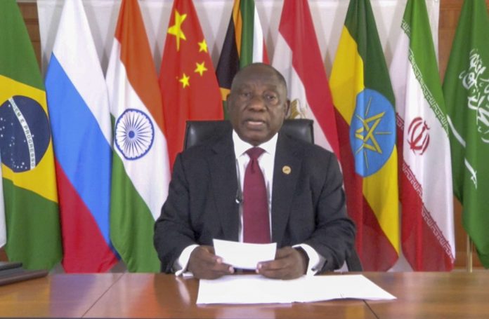 South Africa BRICS Israel Palestinians