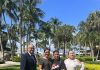 Aruba Tourism Authority honors a loyal visitor at Marriott Resort & Stellaris Casino; Mrs. Camille Agro