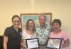 Aruba Tourism Authority honors loyal visitors at La Cabana Beach Resort & Spa! Mr. Ralph & Mrs. Susan Wuest and Mrs. Debra Boyajian